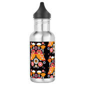 Folk Art Owl Edelstahlflasche (Links)