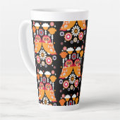 Folk Art Owl Milchtasse (Linke Ecke)