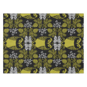 Folk Art Owl Prints Tischdecke (Vorderseite (Horizontal))