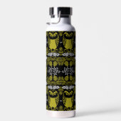 Folk Art Owl Prints Trinkflasche (Rechts)