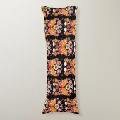 Folk Art Owl Seitenschläferkissen (Vorderseite Vertikal)