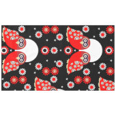 Folk Art Owl Tischdecke (Vorderseite (Horizontal))