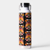 Folk Art Owl Trinkflasche (Vorne)