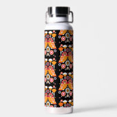 Folk Art Owl Trinkflasche (Rückseite)