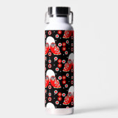 Folk Art Owl Trinkflasche (Vorne)