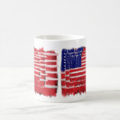 Folk Art Painted Flags Kaffeetasse (Mittel)
