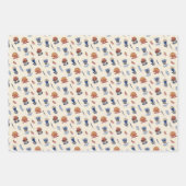 Folk Art Pattern Geschenkpapier Set (Vorderseite 2)