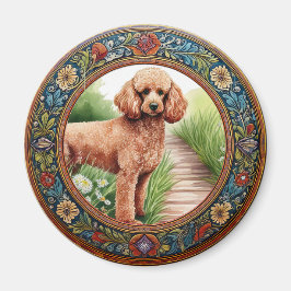 Folk-Art-Rahmen Magnet