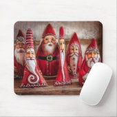 Folk Art Santa Claus Mouse Pad Mousepad (Mit Mouse)