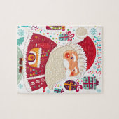 Folk Art Santa Claus Puzzle (Horizontal)