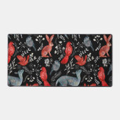 Folk-art style floral  pattern designs schreibtischunterlage (Vorderseite)