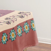 Folk Art Tiere Südwest Tischdecke (Beispiel)
