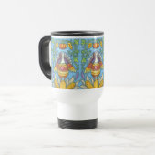 FOLK ART TÜRKEI, ERNTEDANK COMMUTER REISE MUG REISEBECHER (Vorderseite Links)