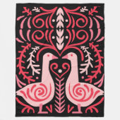 Folk Art V.01 Fleecedecke (Vorderseite)