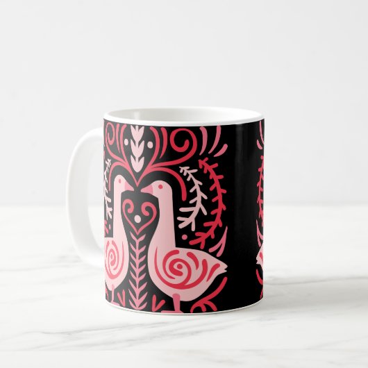 Folk Art V.01 Kaffeetasse (Vorderseite Links)