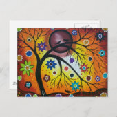 FOLK ART von LORI EVERETT Postkarte (Vorne/Hinten)