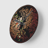 Folk Art Wall Uhr (Winkel)