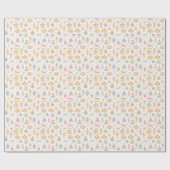 Folk Art Weihnachtsschmuck Geschenkpapier (Flach)