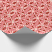 Folk Art Weihnachtsschmuck Geschenkpapier (Ecke)