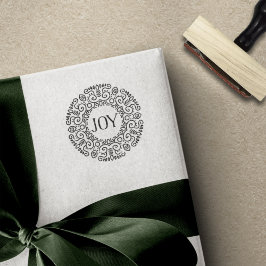 Folk Art Wreath | Feiertag Gummistempel