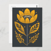 Folk Bloom #233 Postkarte (Vorne/Hinten)