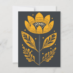 Folk Bloom #233 Postkarte