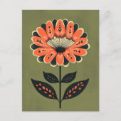 Folk Bloom #234 Postkarte (Vorderseite)