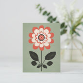 Folk Bloom #236 Postkarte (Stehend Vorderseite)