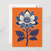 Folk Bloom #237 Postkarte (Vorne/Hinten)