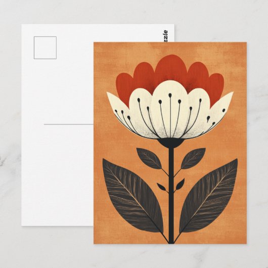 Folk Bloom #238 Postkarte (Vorne/Hinten)