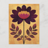 Folk Bloom #241 Postkarte (Vorderseite)