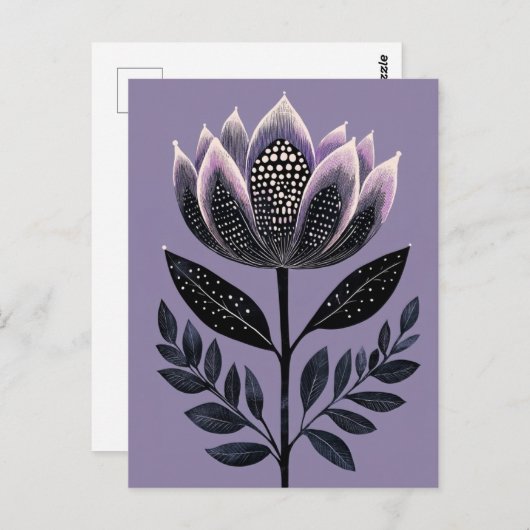 Folk Bloom #245 Postkarte (Vorne/Hinten)