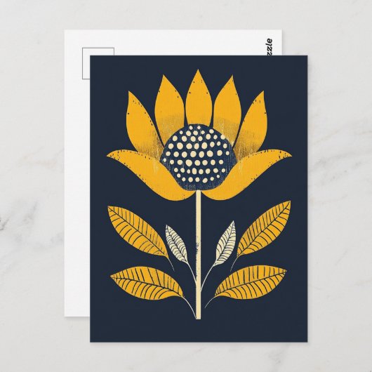 Folk Bloom #246 Postkarte (Vorne/Hinten)