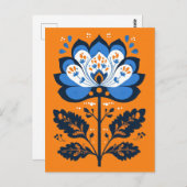 Folk Bloom #249 Postkarte (Vorne/Hinten)