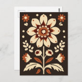 Folk Bloom #250 Postkarte (Vorne/Hinten)