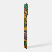 Folk Bloom Harmony Art iPhone 15 Hülle (Rechte Seite)