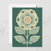 Folk Bloom Nr. 268 Postkarte (Vorne/Hinten)