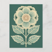 Folk Bloom Nr. 268 Postkarte (Vorderseite)