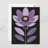 Folk Bloom Nr. 269 Postkarte (Vorne/Hinten)