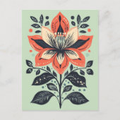 Folk Bloom Nr. 271 Postkarte (Vorderseite)