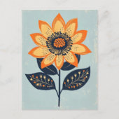 Folk Bloom Nr. 273 Postkarte (Vorderseite)