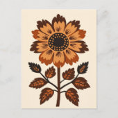 Folk Bloom Nr. 274 Postkarte (Vorderseite)