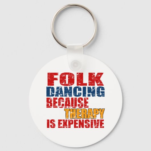 Folk Dance Designs Schlüsselanhänger (Vorderseite)