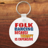 Folk Dance Designs Schlüsselanhänger (Vorderseite)