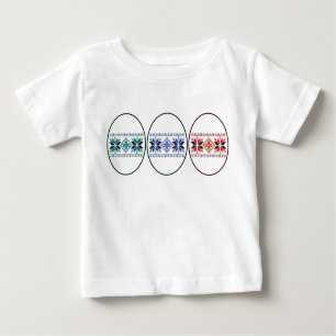 Folk Design Ostereier Baby T-shirt