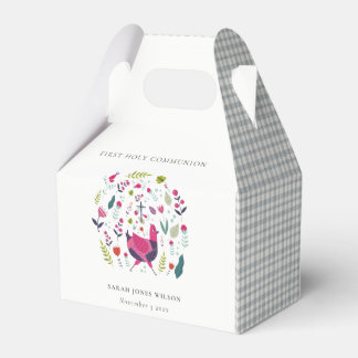 Folk Farm Floral Birdie Erste Heilige Kommune Geschenkschachtel