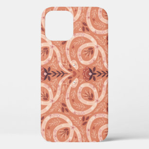 Folk Floral Snake: Symmetrisch Vintag Case-Mate iPhone Hülle