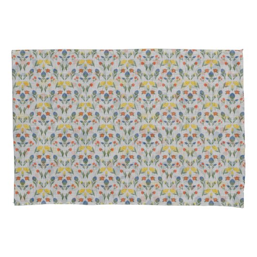 Folk Garden Dreams Flat Sheet Kissenbezug (Vorderseite-Links)