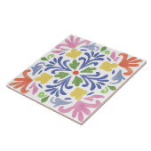 Folk Garden Watercolor Fliese (Seite)