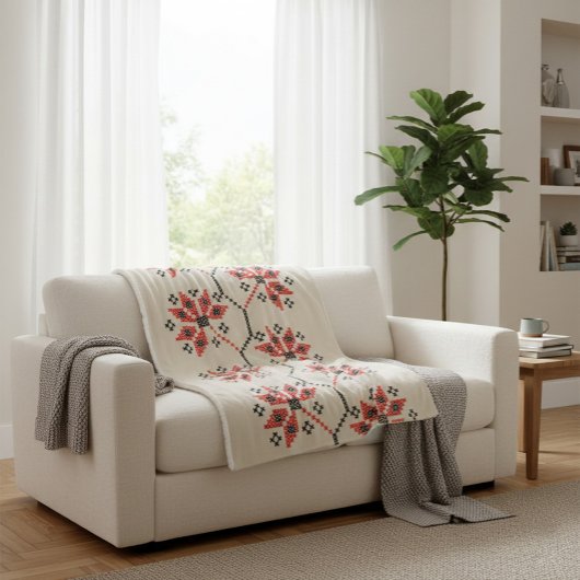 Folk-Inspiriert Wohngestaltung Sherpadecke